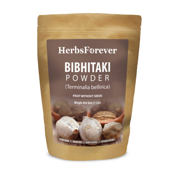 Bibhitaki Powder (Terminalia Bellerica) - Non GMO - Vegan - (454 Gms -1 LBS)