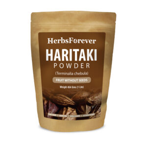 Haritaki Powder (Terminalia Chebula) – Non GMO – Vegan – (454 Gms – 1LBS)
