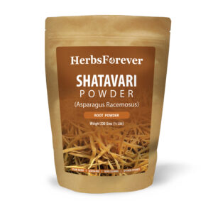 Shatavari Powder (Asparagus Racemosus) - Non GMO - Vegan - (230Gms -  ½ LBS)