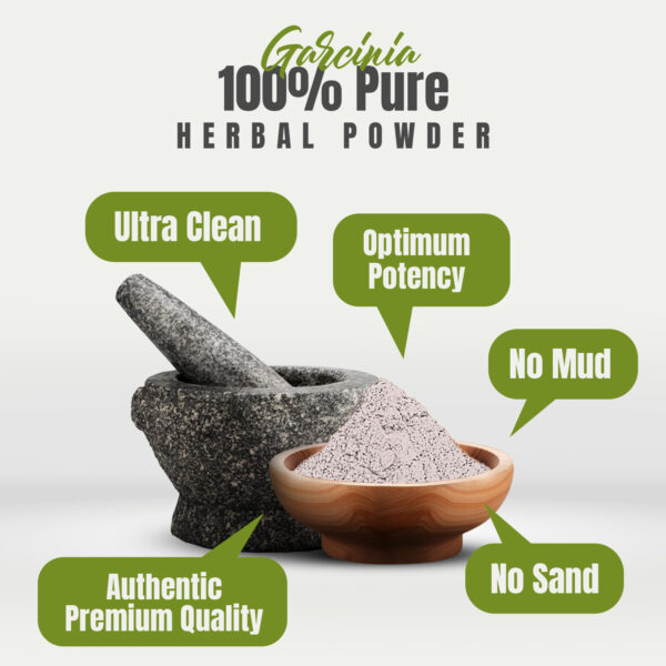 Garcinia Cambogia Powder (Garcinia Cambogia) - Non GMO - Vegan - 230 Gms - ½ LBS