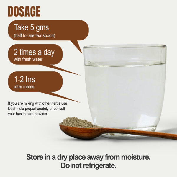 Dashmula Kwath - Ayurvedic Herbal Supplement – Fine Powder – (454 Gms -1 LBS)