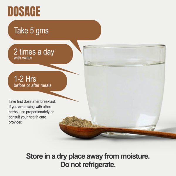 Kutaja Powder (Holarrhena Antidysenterica) - Non GMO - Vegan - (454 Gms - 1LBS)