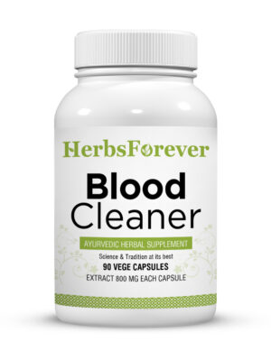 Blood Cleaner - Ayurvedic Herbal Supplement – 90 Vege Capsules – 800 Mg Each