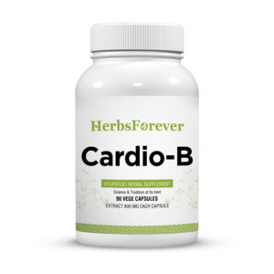 Cardio-B - Ayurvedic Herbal Supplement – 90 Vege Capsules – 800 Mg Each