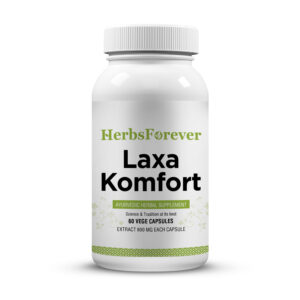 Laxa Komfort - Ayurvedic Herbal Supplement – 60 Vege Capsules – 800 Mg Each