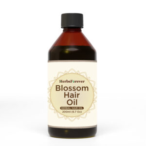 Blossom Hair Oil - Processed with Sesame Oil - Cold pressed and double filtered in Muslin cloth - 210 ml