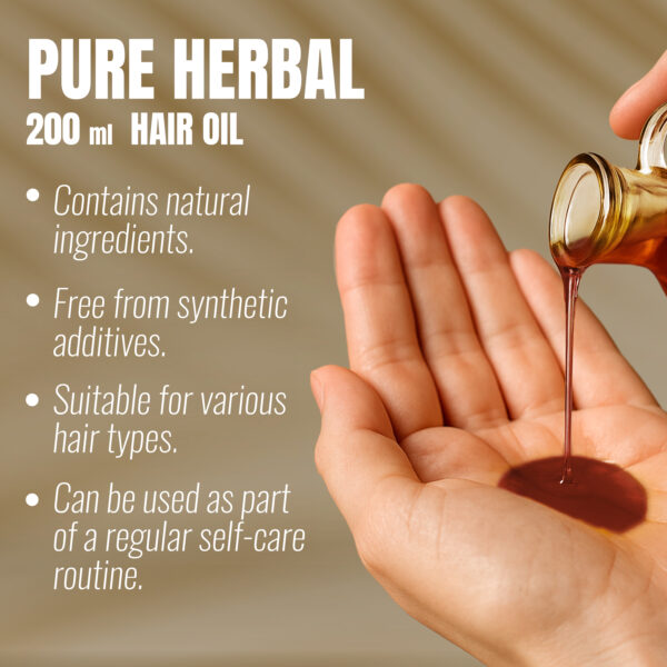 Blossom Hair Oil - Processed with Sesame Oil - Cold pressed and double filtered in Muslin cloth - 210 ml