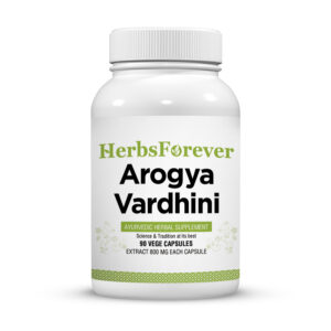 bnr1_arogya-vardhini_guggul Arogya Vardini Vati - Ayurvedic Herbal Supplement - 90 Vege Capsules - 800 Mg Each