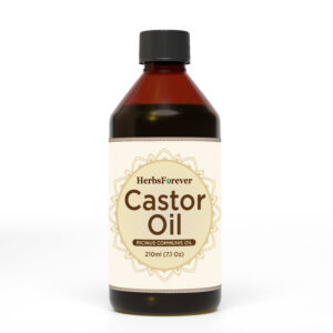 Castor Oil - (Ricinus Communis) - Cold pressed and double filtered in Muslin Cloth - 210 ml (7.11 oz)