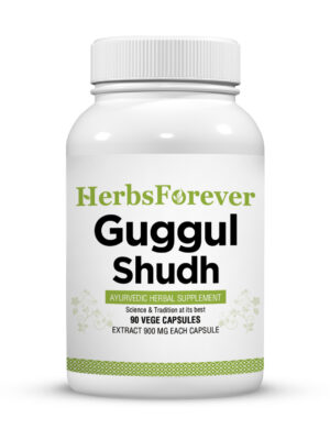 Shudh Guggul Capsules – Commiphora Wightii - 90 Vege Capsules - 900 mg each