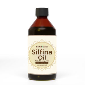 Silfina Oil - Processed with Sesame Oil - Cold pressed and double filtered in Muslin cloth - 120 ml